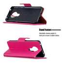 For Nokia 5.3 Litchi Texture Pure Color Horizontal Flip Leather Case with Holder & Card Slots & Wallet & Lanyard(Rose Red)