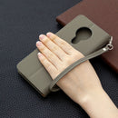 For Nokia 5.3 Litchi Texture Pure Color Horizontal Flip Leather Case with Holder & Card Slots & Wallet & Lanyard(Grey)