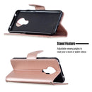 For Nokia 5.3 Two Butterflies Embossing Pattern Horizontal Flip Leather Case with Holder & Card Slot & Wallet & Lanyard(Gold)