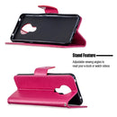 For Nokia 5.3 Two Butterflies Embossing Pattern Horizontal Flip Leather Case with Holder & Card Slot & Wallet & Lanyard(Rose Red)