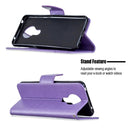 For Nokia 5.3 Two Butterflies Embossing Pattern Horizontal Flip Leather Case with Holder & Card Slot & Wallet & Lanyard(Purple)