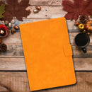 For Samsung Galaxy Tab A 9.7 T550/T555C Cowhide Texture Horizontal Flip Leather Case with Holder & Card Slots & Sleep / Wake-up Function(Khaki)