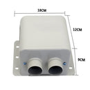 Car High-power Electric Heater Defroster, Specification:12V Classic 2-hole 800W