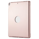 F102TS For iPad Pro 10.2 / 10.5 inch (2019) Colorful Backlit Bluetooth Keyboard Tablet Case with Touchpad(Rose Gold)