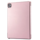 F110TS For iPad Pro 11 inch (2018) & (2020) Colorful Backlit Bluetooth Keyboard Tablet Case with Touchpad(Rose Gold)