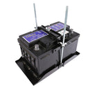 Car Universal Battery Bracket Adjustable Battery Fixed Holder + Base Tray, Size:28.5cm Base + 27cm Bracket