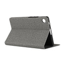 For Huawei MatePad T8 / C3 8 inch Voltage Craft Cloth TPU Horizontal Flip Leather Case with Holder(Grey)