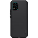For Xiaomi Mi 10 Lite NILLKIN Frosted Concave-convex Texture PC Protective Case(Black)