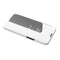 For iPhone 12 / 12 Pro Plated Mirror Horizontal Flip Leather Case with Holder(Silver)