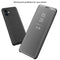 For iPhone 12 / 12 Pro Plated Mirror Horizontal Flip Leather Case with Holder(Silver)