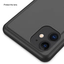 For iPhone 12 / 12 Pro Plated Mirror Horizontal Flip Leather Case with Holder(Silver)