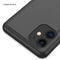 For iPhone 12 / 12 Pro Plated Mirror Horizontal Flip Leather Case with Holder(Silver)
