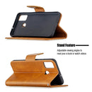 For Huawei Honor 9X Lite Retro Lambskin Texture Pure Color Horizontal Flip PU Leather Case with Holder & Card Slots & Wallet & Lanyard(Yellow)