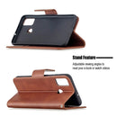 For Huawei Honor 9X Lite Retro Lambskin Texture Pure Color Horizontal Flip PU Leather Case with Holder & Card Slots & Wallet & Lanyard(Brown)