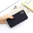 For iPhone 11 Pro Magic Cube Frosted Silicone Shockproof Full Coverage Protective Case(Beige)