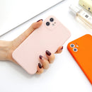 For iPhone 11 Magic Cube Frosted Silicone Shockproof Full Coverage Protective Case(Pink)