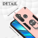 For OPPO Realme 5 Pro 2 in 1 Armour Series PC + TPU Protective Case with Ring Holder(Royal Blue)