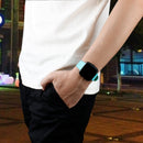 For Fitbit Versa 2 / Fitbit Versa / Fitbit Versa Lite Leather Watch Band with Round Tail Buckle(Teal)
