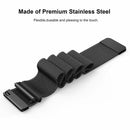 For Fitbit Versa 2 / Fitbit Versa / Fitbit Versa Lite Milanese Watch Band,, Small Size: 2.3x22.5cm(Golden)