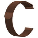 For Fitbit Versa 2 / Fitbit Versa / Fitbit Versa Lite Milanese Watch Band,, Small Size: 2.3x22.5cm(Coffee)