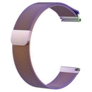 For Fitbit Versa 2 / Fitbit Versa / Fitbit Versa Lite Milanese Watch Band,, Small Size: 2.3x22.5cm(Colorful)
