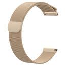 For Fitbit Versa 2 / Fitbit Versa / Fitbit Versa Lite Milanese Watch Band,, Small Size: 2.3x22.5cm(Champagne Gold)
