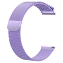 For Fitbit Versa 2 / Fitbit Versa / Fitbit Versa Lite Milanese Watch Band,, Small Size: 2.3x22.5cm(Lavender)