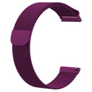 For Fitbit Versa 2 / Fitbit Versa / Fitbit Versa Lite Milanese Watch Band,, Small Size: 2.3x22.5cm(Purple)