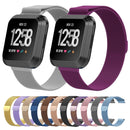 For Fitbit Versa 2 / Fitbit Versa / Fitbit Versa Lite Milanese Watch Band,, Small Size: 2.3x22.5cm(Colorful)