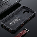 For Xiaomi Redmi Note 9s / Note 9 Pro Shockproof TPU + PC Magnetic Protective Case with Holder(Rose Red)