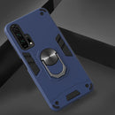 For Huawei Honor 20 / nova 5T 2 in 1 Armour Series PC + TPU Protective Case with Ring Holder(Sapphire Blue)