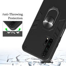 For Huawei Honor 20 / nova 5T 2 in 1 Armour Series PC + TPU Protective Case with Ring Holder(Rose Gold)