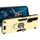 For Huawei Honor 20 / nova 5T 2 in 1 Armour Series PC + TPU Protective Case with Ring Holder(Gold)