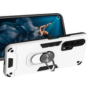 For Huawei Honor 20 / nova 5T 2 in 1 Armour Series PC + TPU Protective Case with Ring Holder(Silver)