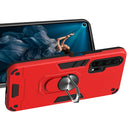 For Huawei Honor 20 / nova 5T 2 in 1 Armour Series PC + TPU Protective Case with Ring Holder(Red)