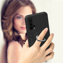 For Huawei Honor 20 / nova 5T 2 in 1 Armour Series PC + TPU Protective Case with Ring Holder(Red)