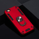 For iPhone 6 / 6s 2 in 1 Armour Series PC + TPU Protective Case with Ring Holder(Red)
