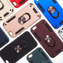 For iPhone 6 / 6s 2 in 1 Armour Series PC + TPU Protective Case with Ring Holder(Rose Gold)