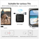 X96Q HD 4K Smart TV Box without Wall Mount, Android 10.0, Allwinner H313 Quad Core ARM Cortex A53 , Support TF Card, HDMI, RJ45, AV, USBx2, Specification:1GB+8GB
