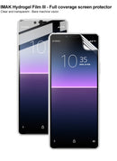 For Sony Xperia 10 II 2 PCS IMAK Hydrogel Film III Full Coverage Screen Protector