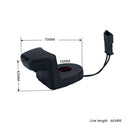Car Liftglass Release Switch Rear Window Button 61319200673 for BMW E46 / E61 / E91