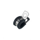 42 PCS Car Rubber Cushion Pipe Clamps Stainless Steel Clamps