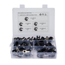 47 PCS Car Rubber Cushion Pipe Clamps Stainless Steel Clamps