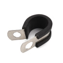 48 PCS Car Rubber Cushion Pipe Clamps Stainless Steel Clamps