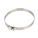 4 PCS Stainless Steel Hose Clamps Pipe Clip Fuel Line Clip, Size: 91-114mm