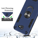 For Samsung Galaxy J5 Prime 2 in 1 Armour Series PC + TPU Protective Case with Ring Holder(Green)