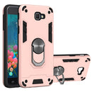 For Samsung Galaxy J5 Prime 2 in 1 Armour Series PC + TPU Protective Case with Ring Holder(Rose Gold)
