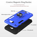 For Samsung Galaxy J5 Prime 2 in 1 Armour Series PC + TPU Protective Case with Ring Holder(Gold)
