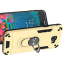 For Samsung Galaxy J5 Prime 2 in 1 Armour Series PC + TPU Protective Case with Ring Holder(Gold)