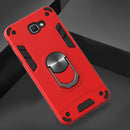 For Samsung Galaxy J5 Prime 2 in 1 Armour Series PC + TPU Protective Case with Ring Holder(Red)